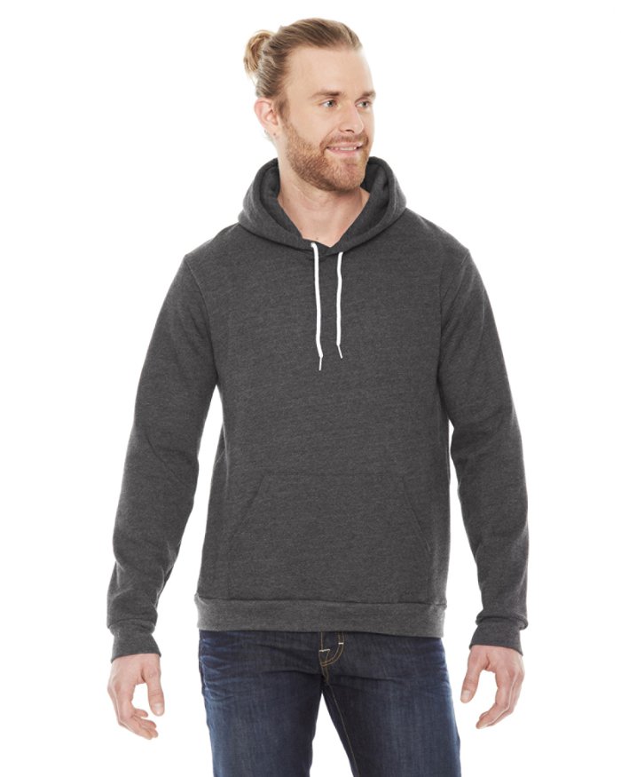 American Apparel Flex Fleece Drop Shoulder Pullover Hoodie