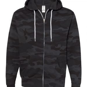Independent Trading Co. Lightweight Full-Zip Hooded Sweatshirt