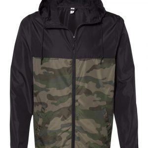 Independent Trading Co. Lightweight Windbreaker Full-Zip Jacket