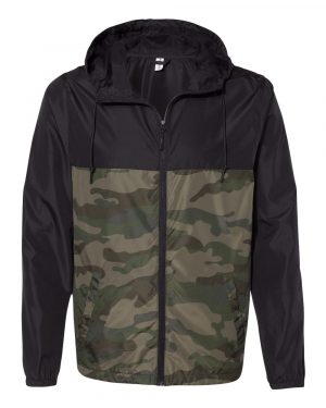 Independent Trading Co. Lightweight Windbreaker Full-Zip Jacket