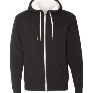 Independent Trading Co. Sherpa-Lined Hooded Sweatshirt