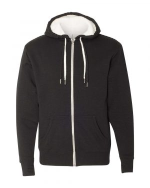 Independent Trading Co. Sherpa-Lined Hooded Sweatshirt