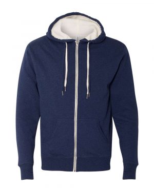 Independent Trading Co. Sherpa-Lined Hooded Sweatshirt - Image 2