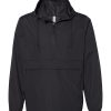 Independent Trading Co. Lightweight Quarter-Zip Windbreaker Pullover Jacket - Image 5