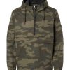 Independent Trading Co. Lightweight Quarter-Zip Windbreaker Pullover Jacket - Image 6