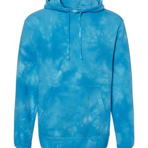 Independent Trading Co. Midweight Tie-Dyed Hooded Sweatshirt