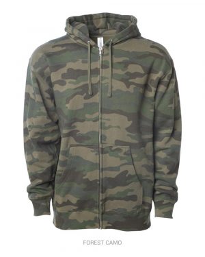 Independent Trading Co. Midweight Full-Zip Hooded Sweatshirt - Image 7