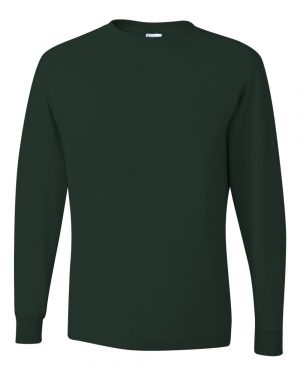 JERZEES Dri-Power® Long Sleeve 50/50 T-Shirt - Image 12