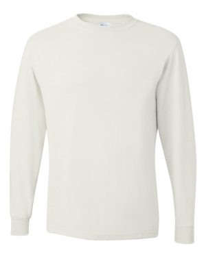 JERZEES Dri-Power® Long Sleeve 50/50 T-Shirt - Image 2