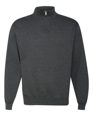 JERZEES Nublend® Cadet Collar Quarter-Zip Sweatshirt - Image 11