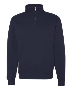 JERZEES Nublend® Cadet Collar Quarter-Zip Sweatshirt - Image 8