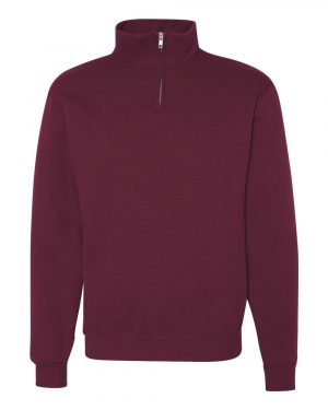 JERZEES Nublend® Cadet Collar Quarter-Zip Sweatshirt - Image 7
