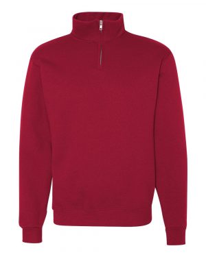 JERZEES Nublend® Cadet Collar Quarter-Zip Sweatshirt - Image 4