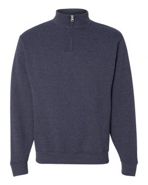 JERZEES Nublend® Cadet Collar Quarter-Zip Sweatshirt - Image 3