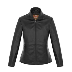 Canada Sportswear Ladies Insulated Lamb Leather Jacket