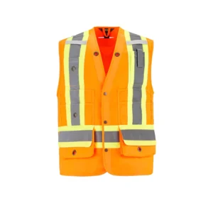 Canada Sportswear Men's Hi-vis Surveyor’s Safety Vest