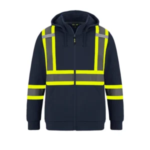 Canada Sportswear Men's Hi-vis Polyester Full Zip Hoodie - Image 3