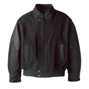 Canada Sportswear Men's Melton & Cowhide Bomber