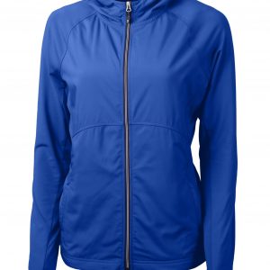 Cutter & Buck Adapt Eco Knit Hybrid Recycled Womens Full Zip Jacket