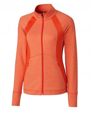 Cutter & Buck Womens Shoreline Colorblock Full-Zip - Image 3