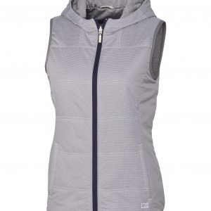 Cutter & Buck Womens Cora Reversible Hooded Vest