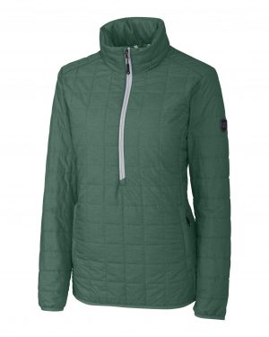 Cutter & Buck Rainier PrimaLoft® Womens Eco Insulated Rainier Half Zip Popover Quilted Jacket - Image 5