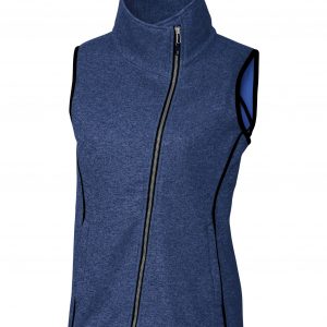 Cutter & Buck Mainsail Sweater Knit Womens Asymmetrical Vest