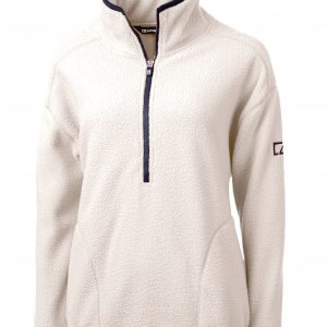 Cutter & Buck Cascade Eco Sherpa Womens Fleece Pullover Jacket