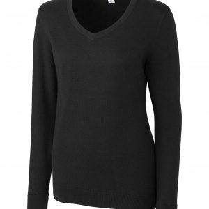 Cutter & Buck Lakemont Tri-Blend Womens V-Neck Pullover Sweater