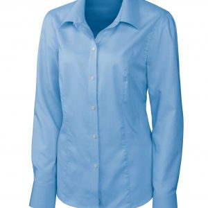 Cutter & Buck Epic Easy Care Nailshead Womens Long Sleeve Dress Shirt