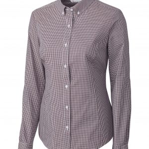 Cutter & Buck Long Sleeve Womens Epic Easy Care Gingham Shirt