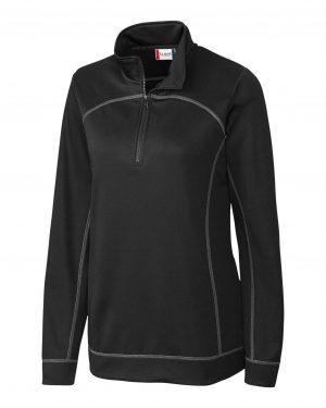 Clique Helsa Performance Womens Half Zip Pullover Sweatshirt - Image 2