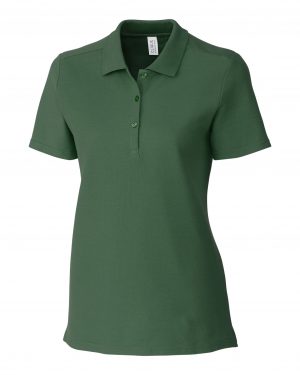 Clique Addison All Cotton Pique Short Sleeve Womens Polo - Image 4