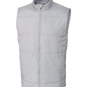 Cutter & Buck Stealth Hybrid Quilted Mens Windbreaker Vest
