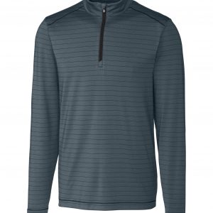 Cutter & Buck Holman Stripe Half Zip