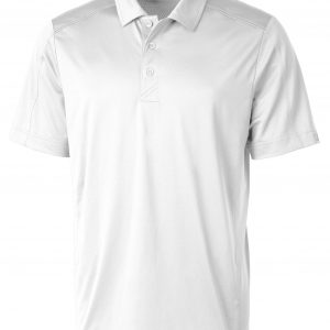 Cutter & Buck Prospect Textured Stretch Mens Short Sleeve Polo