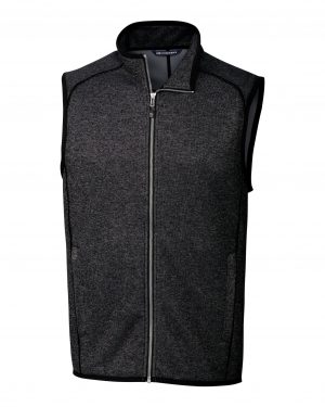 Cutter & Buck Mainsail Sweater-Knit Mens Full Zip Vest - Image 5