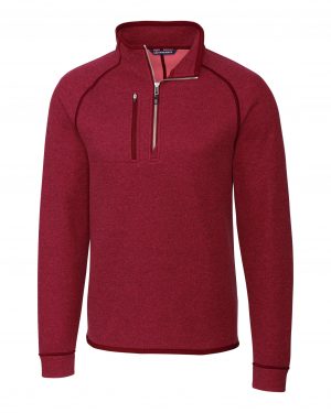 Cutter & Buck Mainsail Sweater-Knit Mens Half Zip Pullover Jacket - Image 5