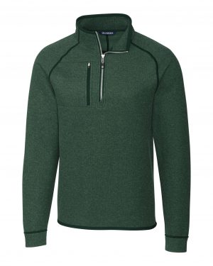 Cutter & Buck Mainsail Sweater-Knit Mens Half Zip Pullover Jacket - Image 6