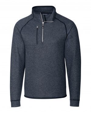 Cutter & Buck Mainsail Sweater-Knit Mens Half Zip Pullover Jacket - Image 7