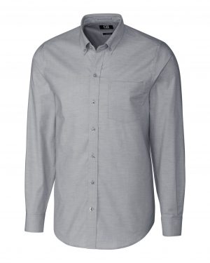 Cutter & Buck Stretch Oxford Mens Long Sleeve Dress Shirt - Image 2