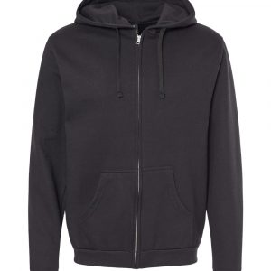 M&O Unisex Zipper Fleece Hoodie