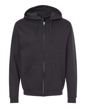 M&O Unisex Zipper Fleece Hoodie