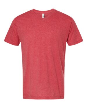 M&O Deluxe Blend V-Neck T-Shirt - Image 7