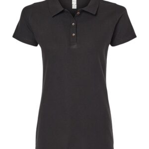 M&O Women's Ringspun Polo