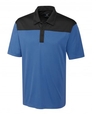 Clique Parma Colorblock Tech Jersey Mens Polo - Image 4