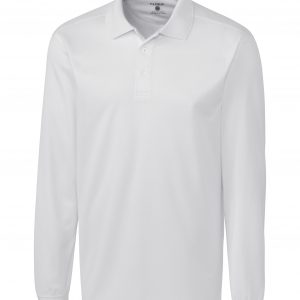 Clique Ice Pique Mens Long Sleeve Tech Polo