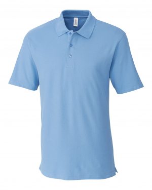 Clique Addison All Cotton Pique Short Sleeve Mens Polo - Image 5