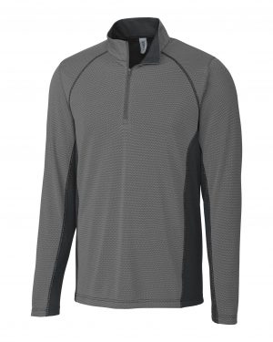 Clique Ice Pique Colorblock Mens Half Zip Pullover