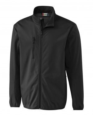 Clique Trail Stretch Softshell Full Zip Mens Jacket - Image 3